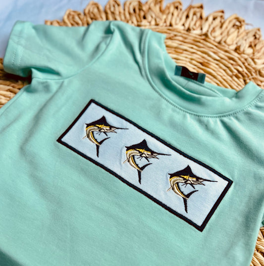 Marlin Embroidered Tee